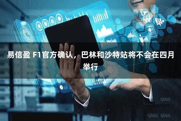 易信盈 F1官方确认，巴林和沙特站将不会在四月举行