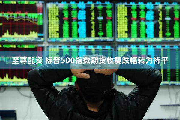 至尊配资 标普500指数期货收复跌幅转为持平
