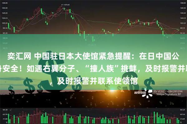 奕汇网 中国驻日本大使馆紧急提醒：在日中国公民注意人身安全！如遇右翼分子、“撞人族”挑衅，及时报警并联系使领馆