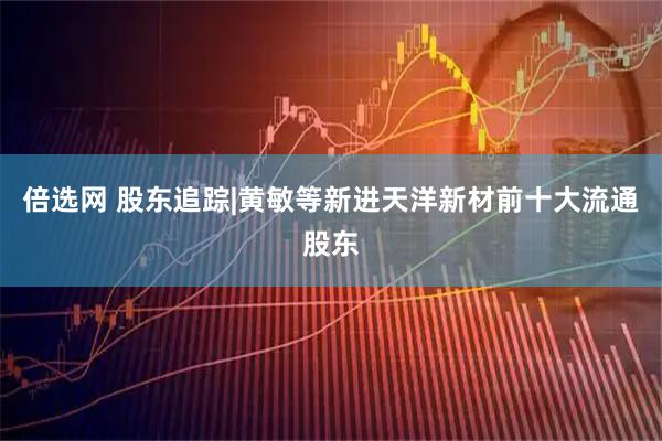 倍选网 股东追踪|黄敏等新进天洋新材前十大流通股东